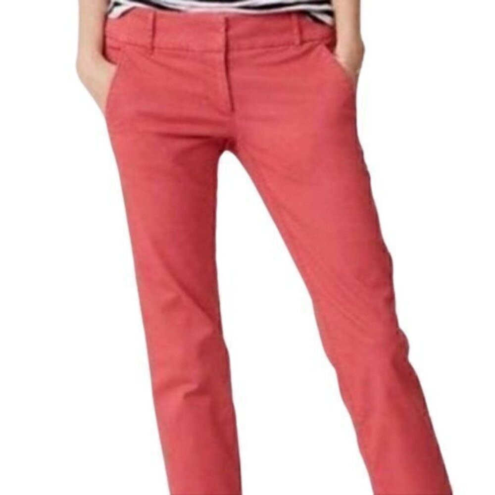 [Loft] Pink Skinny Slit Ankle Pants- Size 2